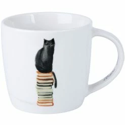 Maxwell and Williams Marc Martin Feline Friends Mug 400ml - Well Read Cat