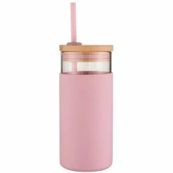 Avanti Glass Smoothie Tumbler 580ml - Pink