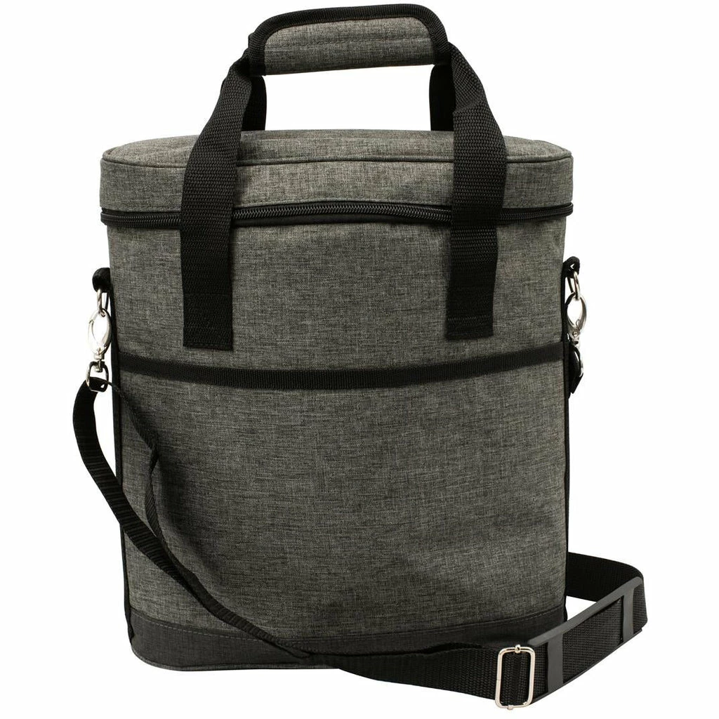 Karlstert Premium 3 Bottle Carrier - Charcoal 3 Karlstert Premium 3 Bottle Carrier - Charcoal