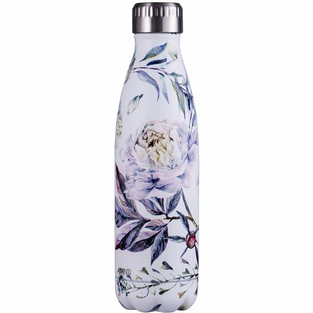 Avanti Fluid Vacuum Bottle 500ml - Bloom White 3 Avanti Fluid Vacuum Bottle 500ml - Bloom White