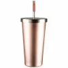 Avanti Insulated Smoothie Tumbler 500ml - Rose Gold 1 Avanti Insulated Smoothie Tumbler 500ml - Rose Gold -Drinkware Shop 13333 1024x1024