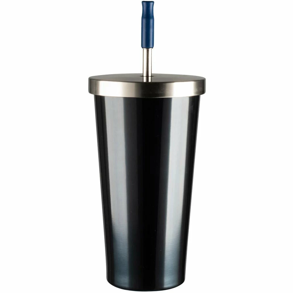 Avanti Insulated Smoothie Tumbler 500ml - Steel Blue 3 Avanti Insulated Smoothie Tumbler 500ml - Steel Blue