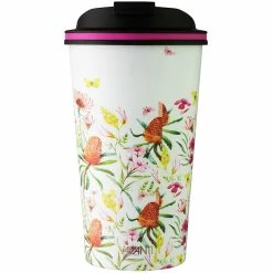 Avanti Go Cup Reusable Coffee Cup 410ml (12oz) - Natives White