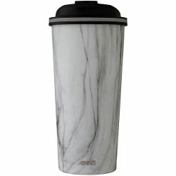 Avanti Go Cup Reusable Coffee Cup 473ml - White Marble