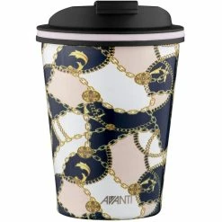Avanti Go Cup 280ml 8oz Baroque Navy And Pink