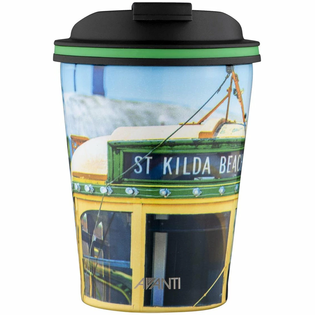 Avanti Go Cup 280ml 8oz St Kilda Tram 3 Avanti Go Cup 280ml 8oz St Kilda Tram