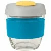 Avanti Glass Gocup Reusable Coffee Cup 236ml - Blue/grey/yellow 1 Avanti Glass Gocup Reusable Coffee Cup 236ml - Blue/grey/yellow -Drinkware Shop 13832 1024x1024