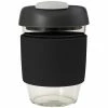 Avanti Glass Gocup Reusable Coffee Cup 355ml - Black/char/grey 2 Avanti Glass Gocup Reusable Coffee Cup 355ml - Black/char/grey -Drinkware Shop 13837 1024x1024