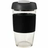 Avanti Glass Gocup Reusable Coffee Cup 473ml - Black/charcoal/grey 1 Avanti Glass Gocup Reusable Coffee Cup 473ml - Black/charcoal/grey -Drinkware Shop 13843 1024x1024