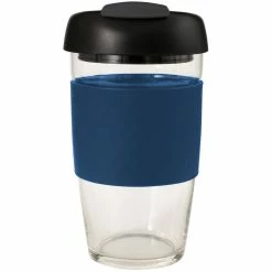 Avanti Glass GoCup 473ml Navy, Black And Charcoal