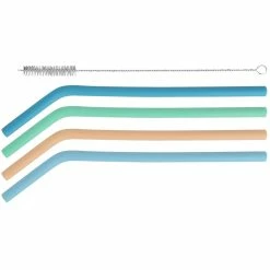 Avanti Silicone Straws Set Of 4