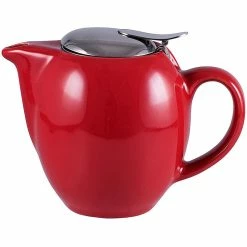 Avanti Camelia Teapot 350ml - Fire Engine Red