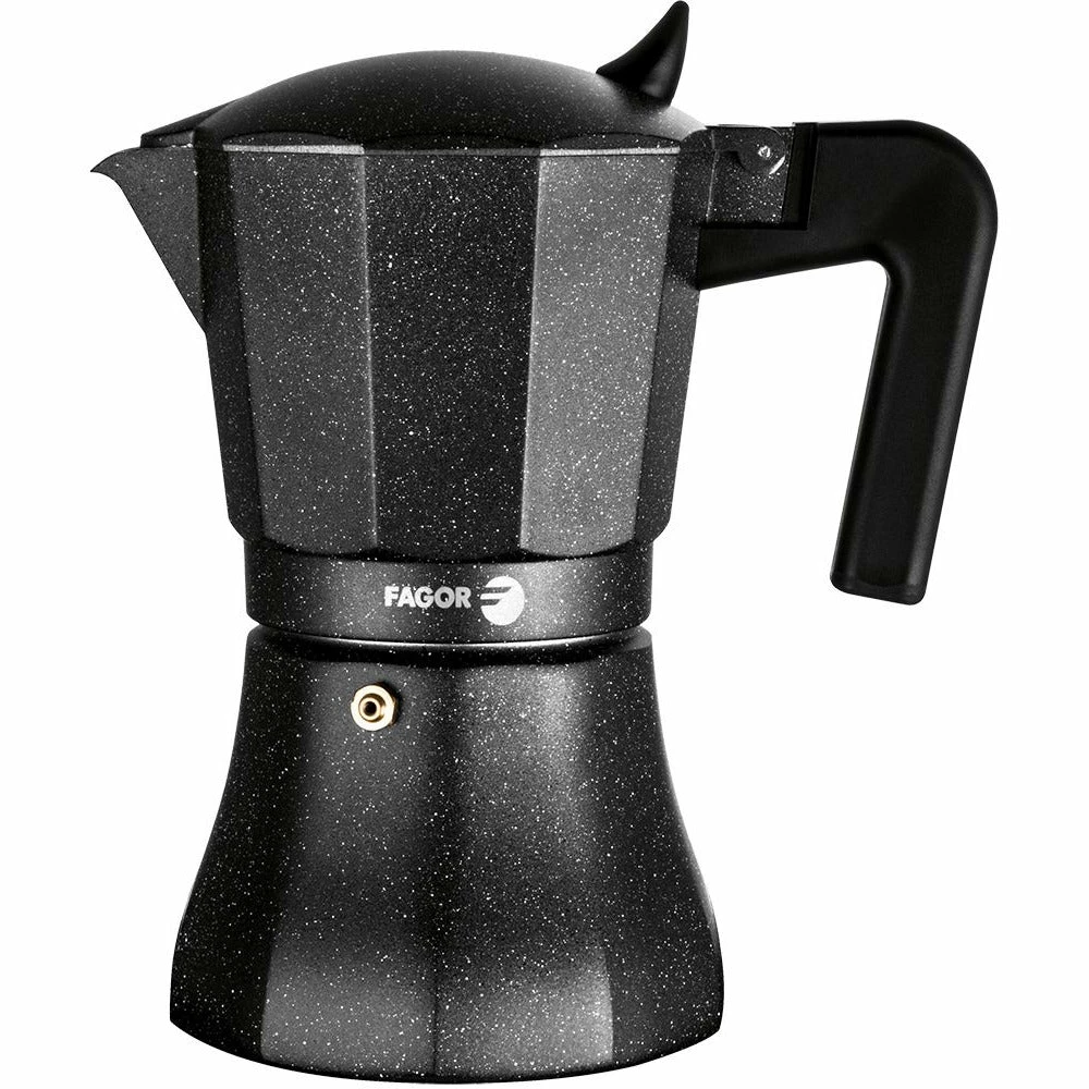 Fagor Tiramisu 12 Cup Aluminium Espresso Maker Charcoal 3 Fagor Tiramisu 12 Cup Aluminium Espresso Maker Charcoal