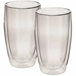 Avanti Caffe Twin Wall Glass 2 Piece Set - 400ml