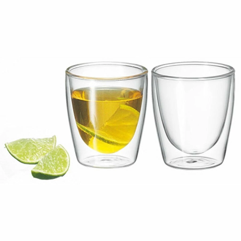 Avanti Caffe Twin Wall Glass Set of 2 - 150ML 3 Avanti Caffe Twin Wall Glass Set of 2 - 150ML