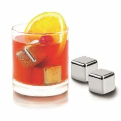 Avanti Stainless Steel Ice Cube Set Of 4