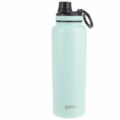 Oasis Insulated Challenger Bottle with Screw Cap 1.1L Mint
