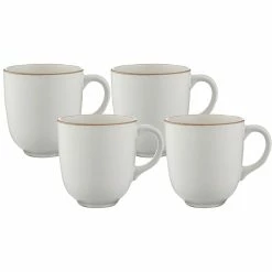 Mason Cash Classic Collection Mugs 4 Piece Set - Cream