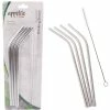 Appetito S/S Bent Smoothie Straws set 4 2 Appetito S/S Bent Smoothie Straws set 4 -Drinkware Shop 3441 1024x1024
