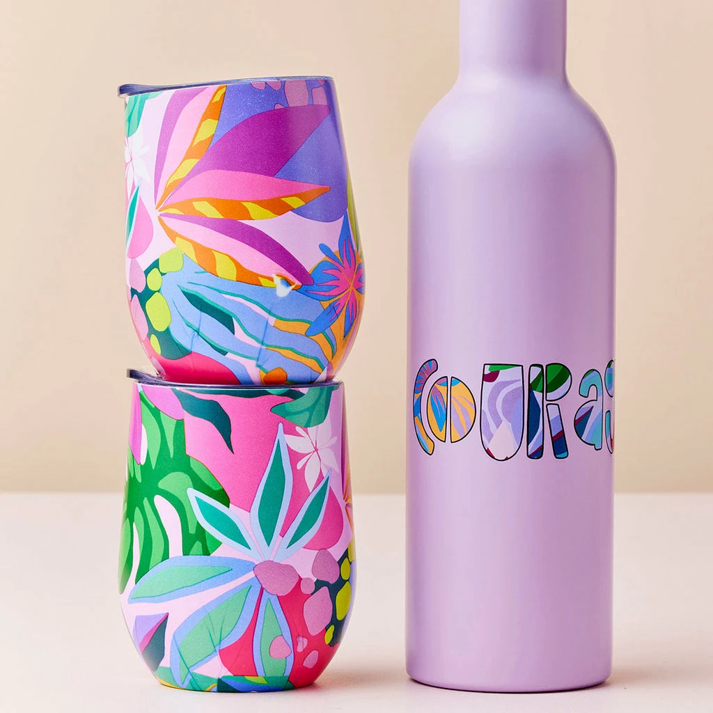 Maxwell and Williams Kasey Rainbow Be Fierce Double Wall Insulated Tumbler Courageous 350ML 4 Maxwell and Williams Kasey Rainbow Be Fierce Double Wall Insulated Tumbler Courageous 350ML - Image 2