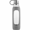 Contigo Purity Glass Water Bottle - Smoke 591ml 2 Contigo Purity Glass Water Bottle - Smoke 591ml -Drinkware Shop 507456 IMG1 1024x1024