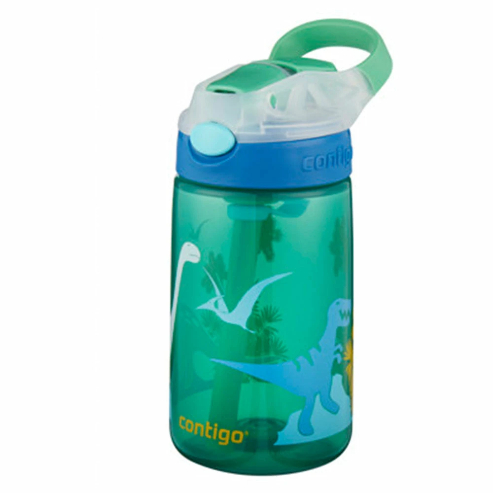 Contigo Gizmo Flip Autospout - Green Dino 420ml 3 Contigo Gizmo Flip Autospout - Green Dino 420ml