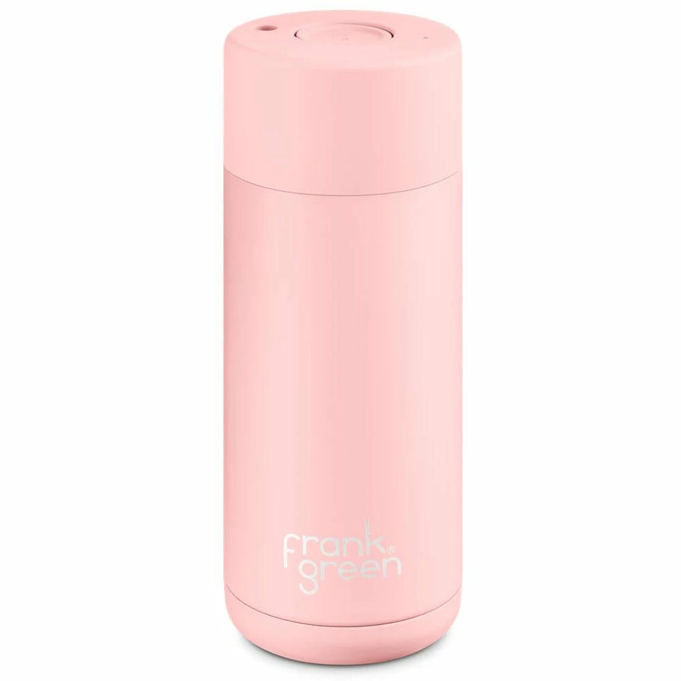 Frank Green 16oz Reusable Cup - Push Button Lid - Blushed 3 Frank Green 16oz Reusable Cup - Push Button Lid - Blushed