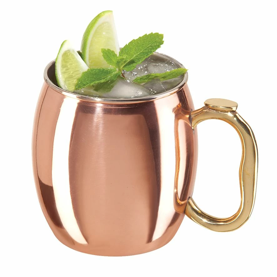 OGGI Moscow Mule Mug Copper Plated 600ml 3 OGGI Moscow Mule Mug Copper Plated 600ml