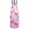 Oasis Double Wall Insulated Drink Bottle 350ml - Flamingos