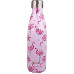 Oasis Double Wall Insulated Drink Bottle 500ml - Flamingos