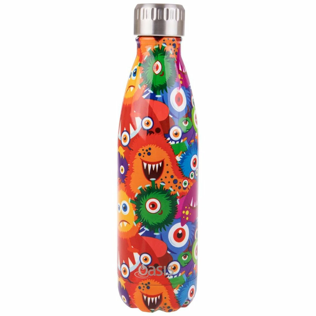 Oasis S/S Double Wall Insulated Drink Bottle Monsters 3 Oasis S/S Double Wall Insulated Drink Bottle Monsters