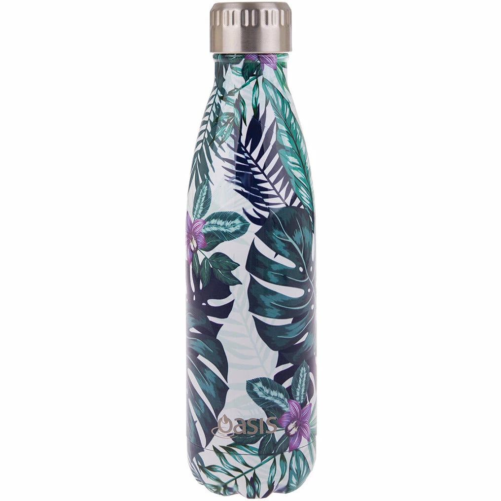 Oasis Insulated Drink Bottle 500ml - Tropical Paradise 3 Oasis Insulated Drink Bottle 500ml - Tropical Paradise
