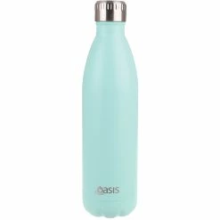 Oasis Drink Bottle 750ml Stainless Steel Double Wall Insulated - Matte Mint