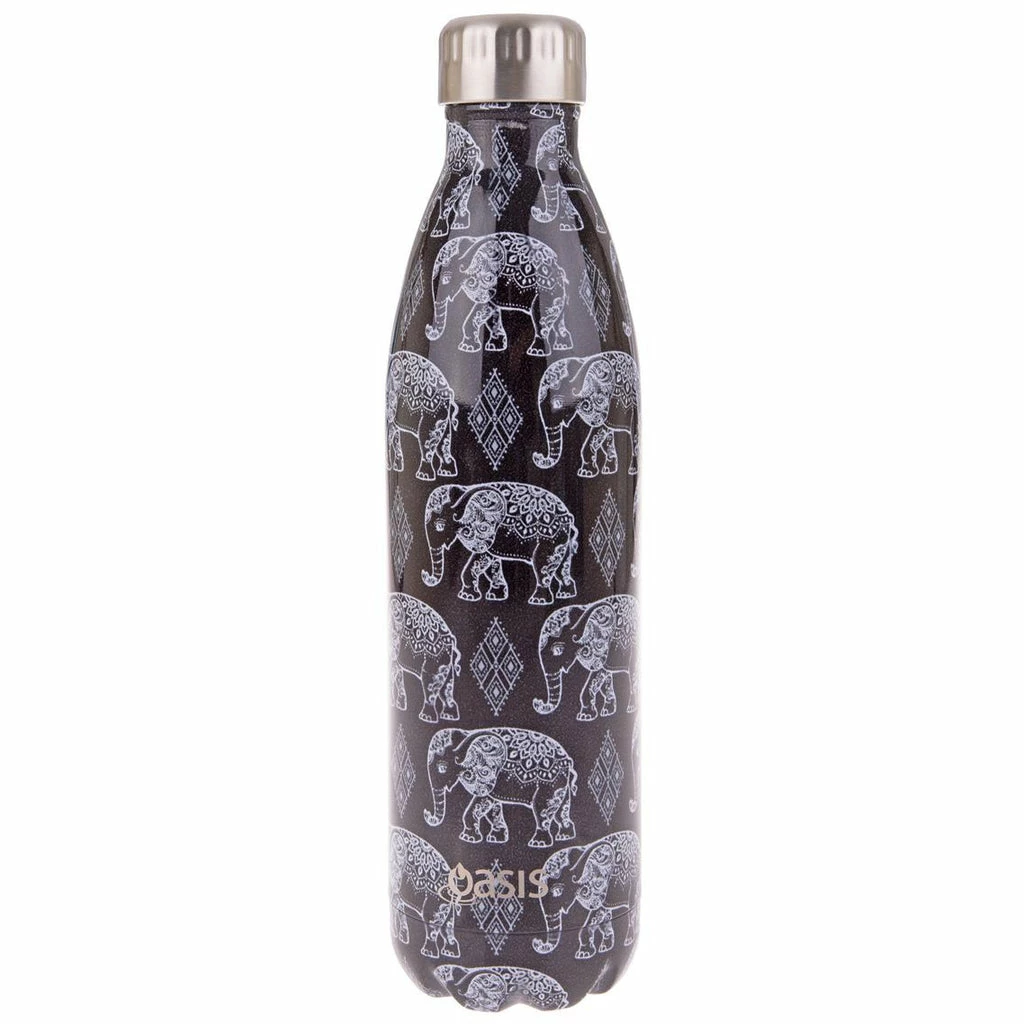 Oasis Insulated Drink Bottle 750ML - Boho Elephants 3 Oasis Insulated Drink Bottle 750ML - Boho Elephants