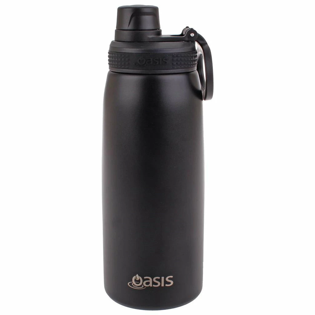 Oasis Insulated Sports Bottle Screw Cap 780ml Black 3 Oasis Insulated Sports Bottle Screw Cap 780ml Black