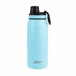 Oasis Insulated Sports Bottle Screw Cap 780ml Island Blue