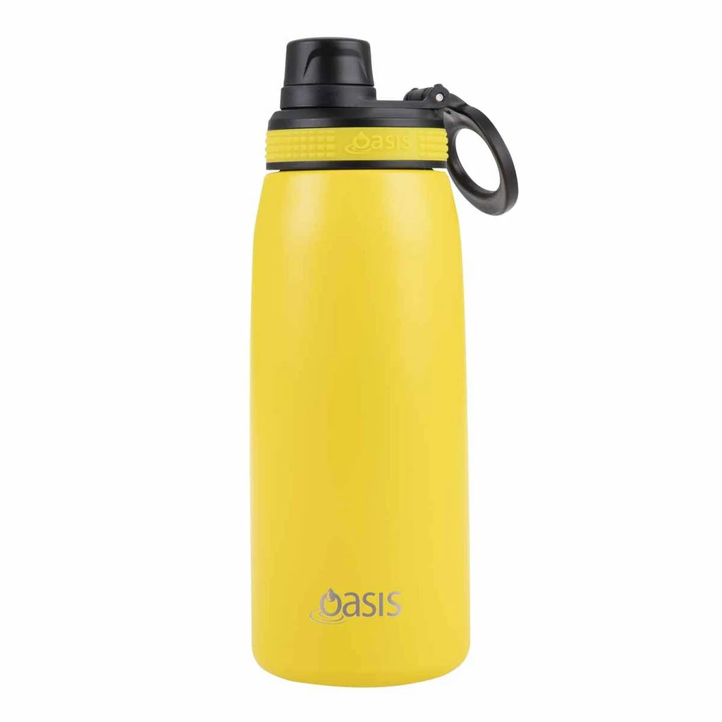 Oasis Insulated Sports Bottle Screw Cap 780ml Neon Yellow 3 Oasis Insulated Sports Bottle Screw Cap 780ml Neon Yellow