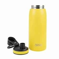 Oasis Insulated Sports Bottle Screw Cap 780ml Neon Yellow 7 Oasis Insulated Sports Bottle Screw Cap 780ml Neon Yellow -Drinkware Shop 8891NYW b 1024x1024