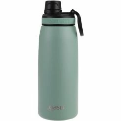 Oasis Insulated Sports Bottle Screw Cap 780ml Sage Green