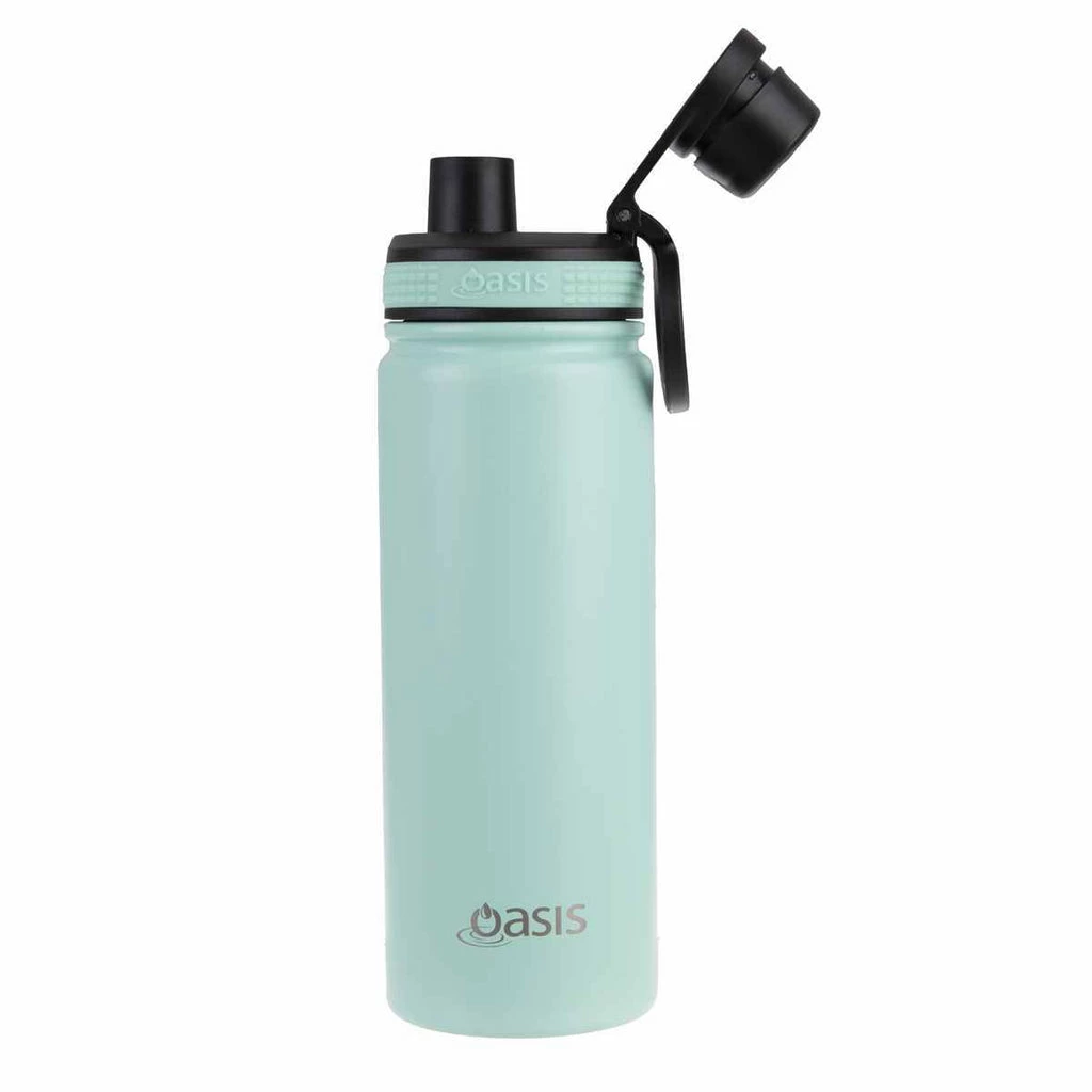 Oasis Insulated Challenger Bottle with Screw Cap 550ml Mint 4 Oasis Insulated Challenger Bottle with Screw Cap 550ml Mint - Image 2