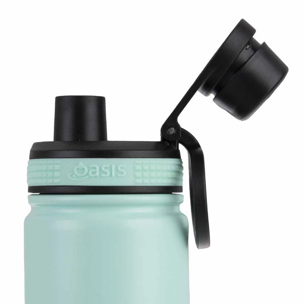 Oasis Insulated Challenger Bottle with Screw Cap 550ml Mint 5 Oasis Insulated Challenger Bottle with Screw Cap 550ml Mint - Image 3