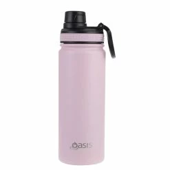 Oasis Insulated Challenger Bottle with Screw Cap 550ml Carnation