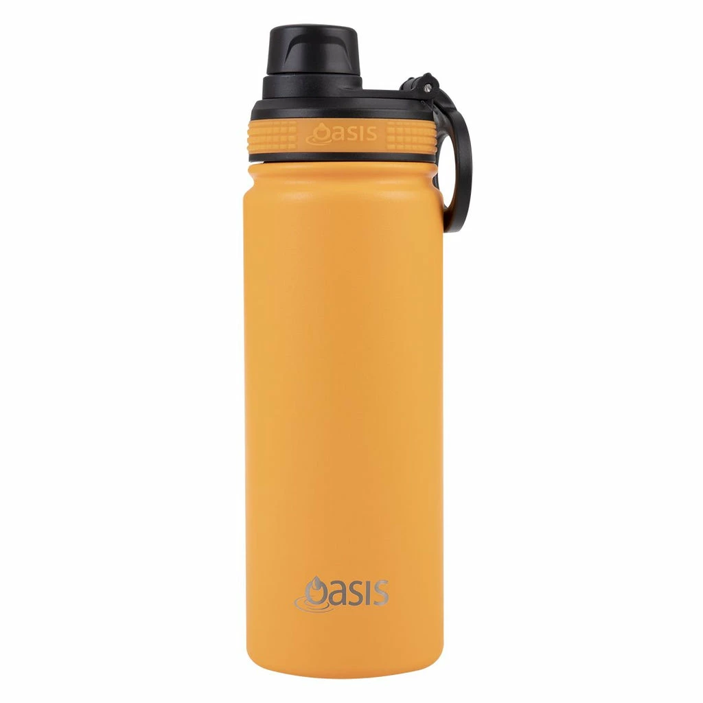 Oasis Insulated Challenger Bottle with Screw Cap 550ml Neon Orange 3 Oasis Insulated Challenger Bottle with Screw Cap 550ml Neon Orange