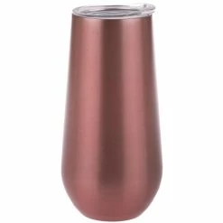 Oasis Double Wall Insulated Champagne Flute 180ml (Rose)