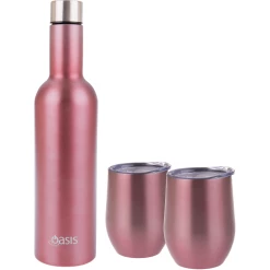 Oasis Double Wall Insulated Wine Traveller