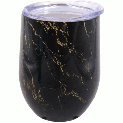 Oasis Double Wall Insulated Wine Tumbler 330ml (Gold Onyx)