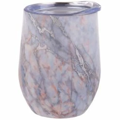 Oasis Double Wall Insulated Wine Tumbler 330ml (Silver Quartz)
