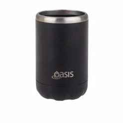 Oasis Double Wall Cooler Can Black