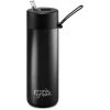 Frank Green 20oz Reusable Bottle - Straw Lid - Midnight (Black) 2 Frank Green 20oz Reusable Bottle - Straw Lid - Midnight (Black) -Drinkware Shop 9BLR4S6 FrankGreenUltimateCeramicReusableDrinkBottlewithStraw20oz MidnightBlack 1024x1024