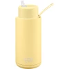Frank Green 34oz Reusable Bottle - Straw Lid - Buttermilk 1 Frank Green 34oz Reusable Bottle - Straw Lid - Buttermilk -Drinkware Shop 9BUR4S8 FrankGreenUltimateCeramicReusableDrinkBottlewithStraw Buttermilk 1024x1024